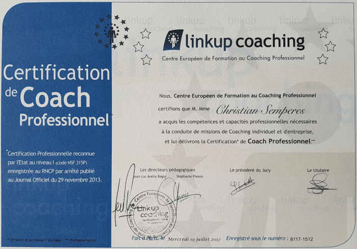 Certification