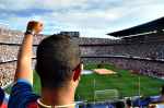 man person people stadium