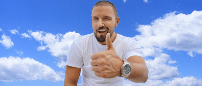 black haired man in white crew neck t shirt