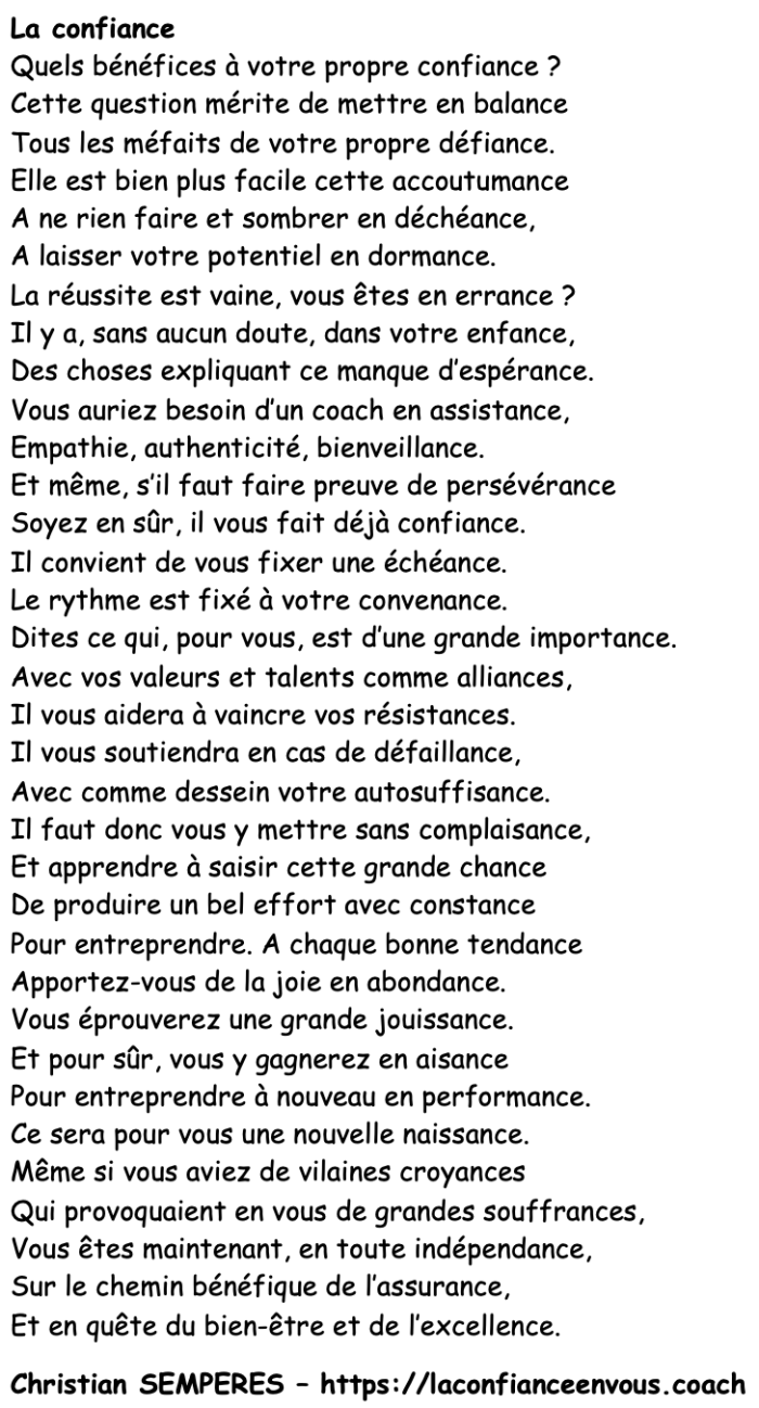 poèmeconfiance
